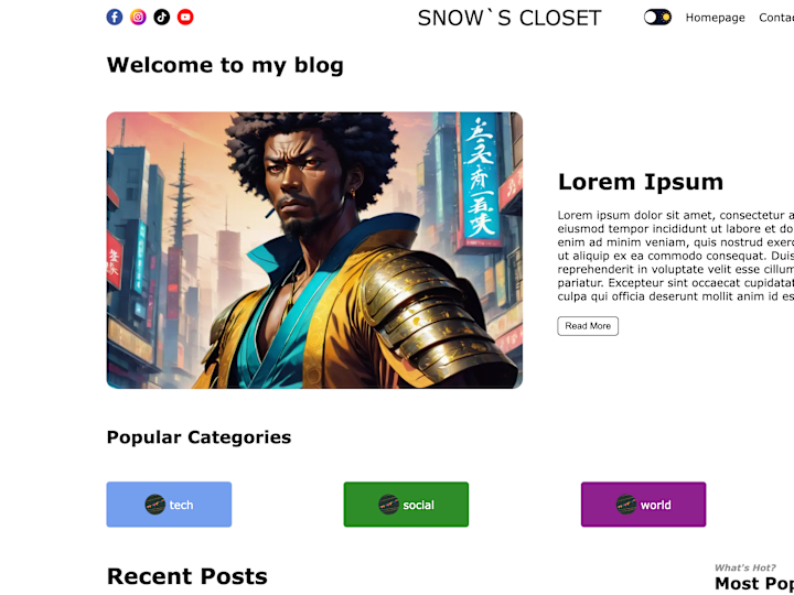 Cover image for Blog App