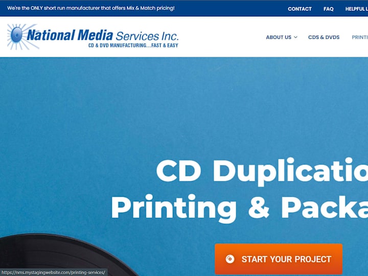Cover image for Home - National Media Services, Inc.