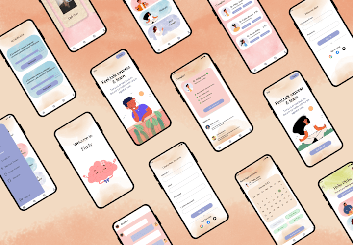 Cover image for Mental Health App: UI/UX Case Study 