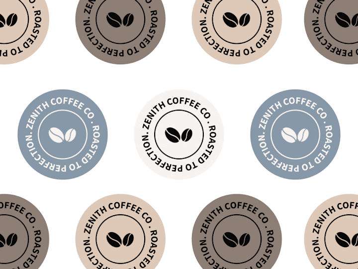 Cover image for Zenith Coffee Co. Brand Identity 