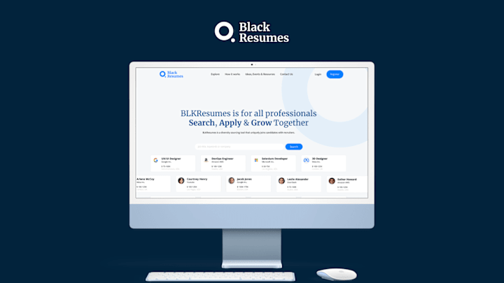 Cover image for BLKResumes - SaaS Recruitment Platform