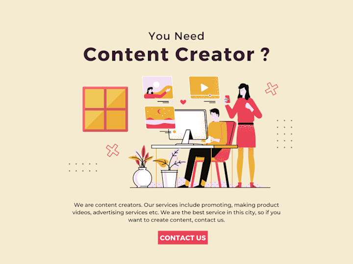 Cover image for Content creator