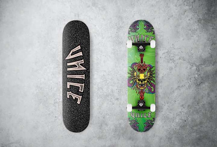 Cover image for Skateboard Series Graphic Art