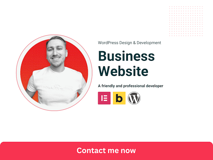 Cover image for I will design and develop a brochure website for your business