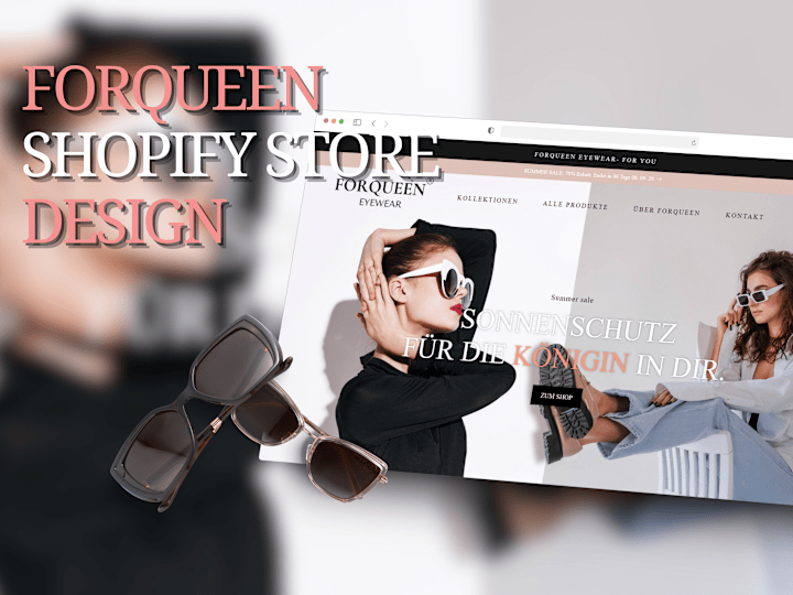 Cover image for SHOPIFY SUNGLASSES FASHION STORE