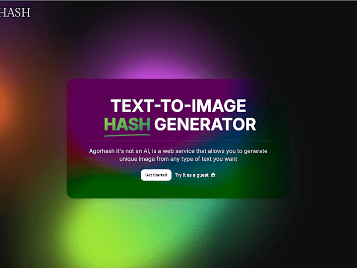 Cover image for Text-to-image Hash Generator