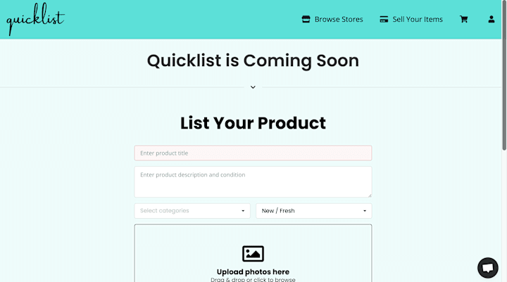 Cover image for E-Commerce website I have recently been working on.