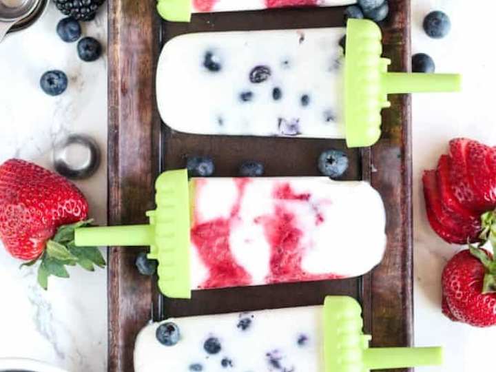Cover image for Easy Protein Fruit Smoothie Pops