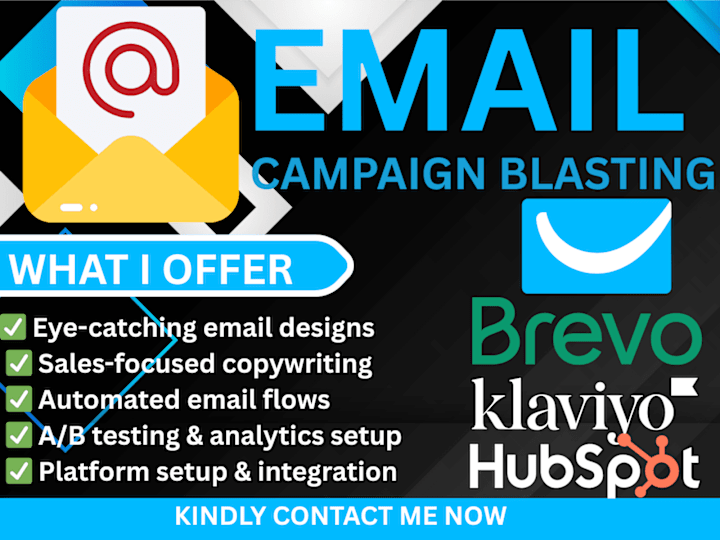 Cover image for Engaging Email Campaigns That Convert Mailchimp, Klaviyo & More