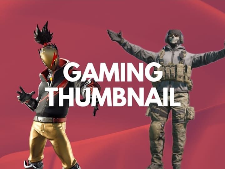 Cover image for Gaming YouTube Thumbnail Design