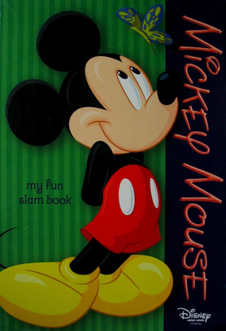 Cover image for Slam Book Design For Children : Disney Mickey Mouse