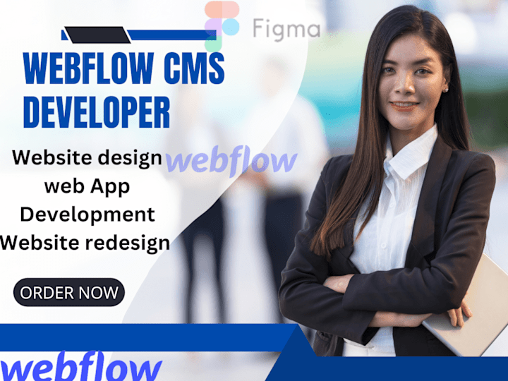 Cover image for I Will Be Your Expert Webflow CMS Developer for Seamless Website