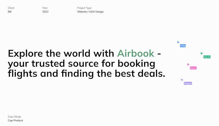 Cover image for AirBook - Booking Website Design UX & UI 