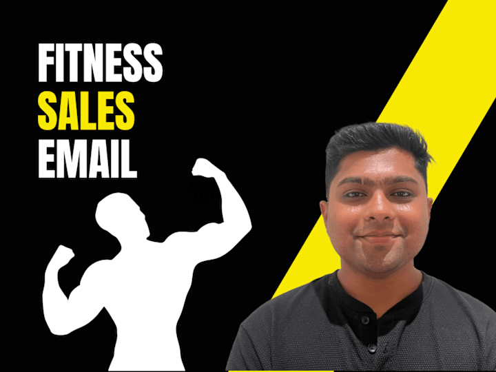 Cover image for Sales email for supplement company. (For experience)