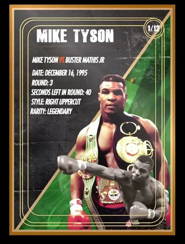 Cover image for Mike Tyson NFT animated collector cards