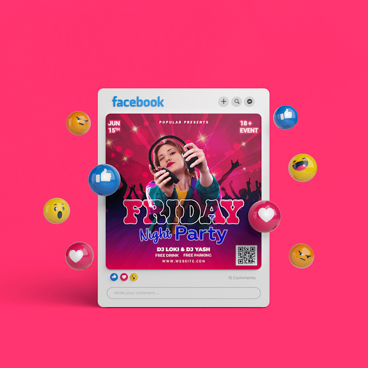 Cover image for Social Media Post: Party