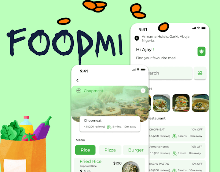 Cover image for Foodmi Food Delivery App