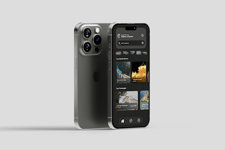 Cover image for Ceylon Travel App :: Behance