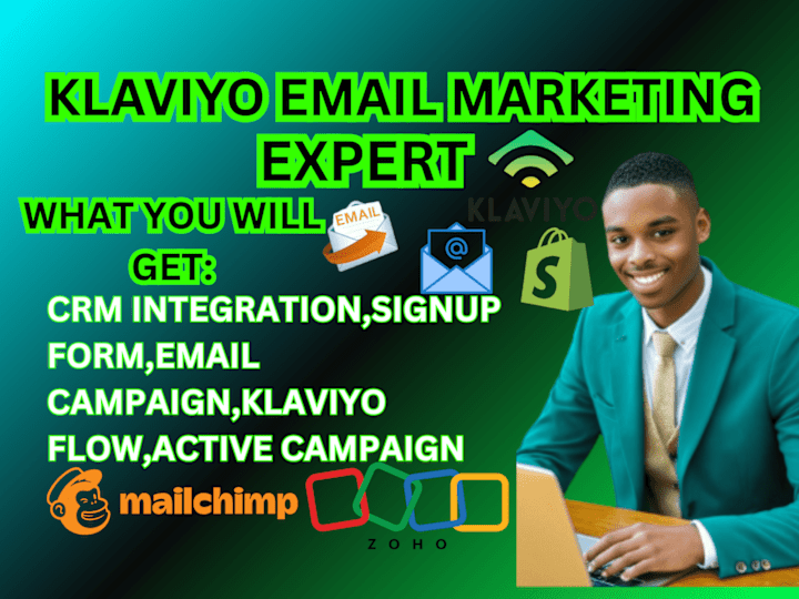 Cover image for will do shopify klaviyo email marketing campaign automation flow