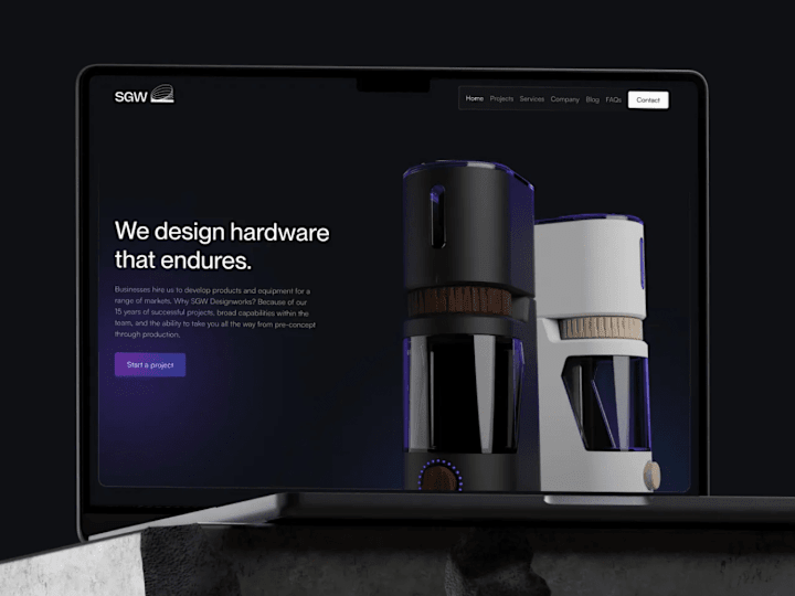 Cover image for SGW Designworks - Figma Design & Weblow Development.