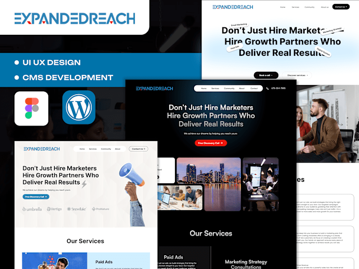 Cover image for Expanded Reach WordPress Website Development