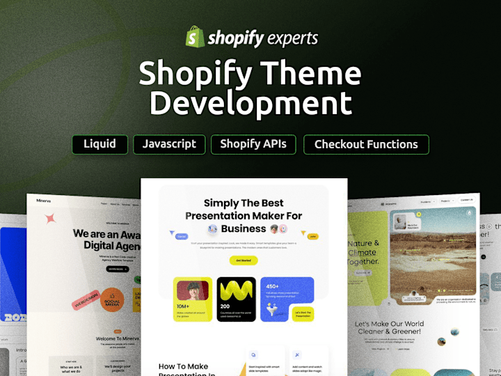 Cover image for Custom Shopify Store Design and Development - Expert Shopify Dev