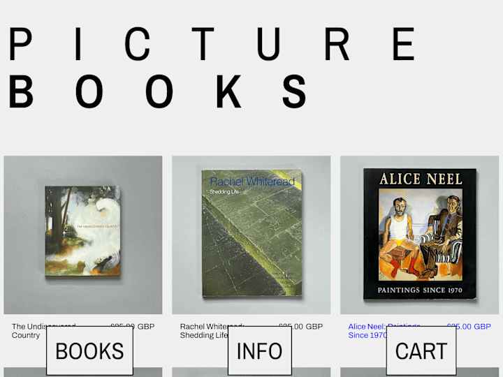 Cover image for Picture Books Bookshop - Headless Shopify e-commerce platform 