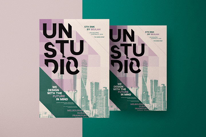 Cover image for UN Studio - Architecture Poster on Behance