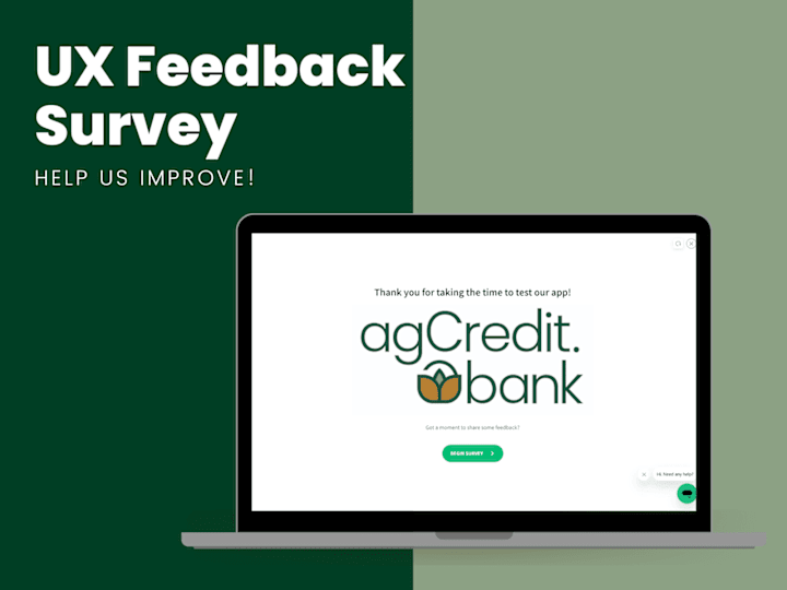 Cover image for UX Feedback Survey