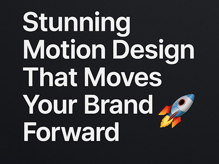 Cover image for Motions Design Services
