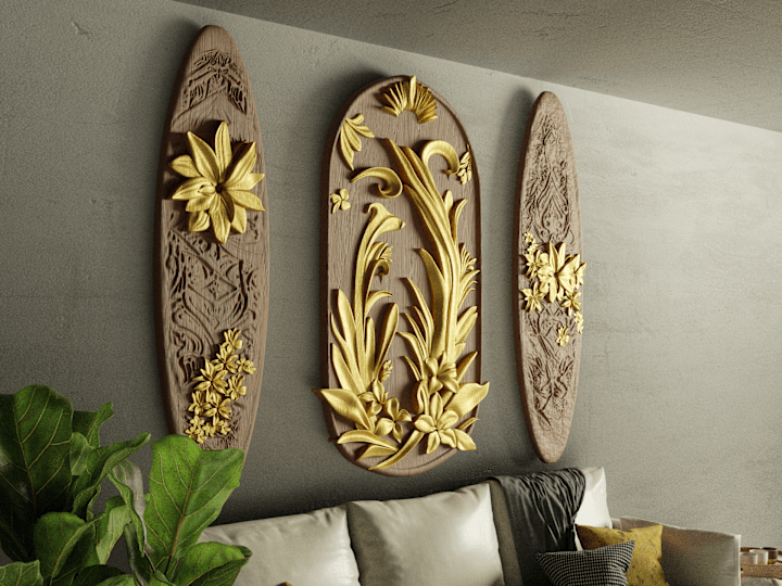 Cover image for Tikki-Inspired Decor Project :: Behance