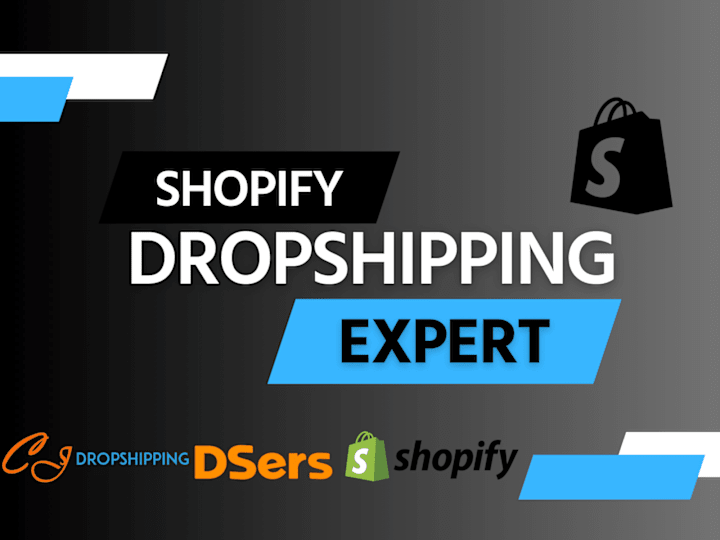 Cover image for Shopify Dropshiping  Website design and  setup