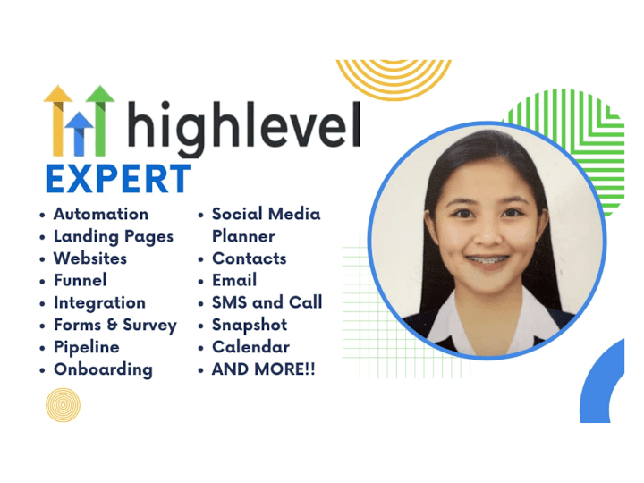Cover image for I will help you any tasks related to gohighlevel - BASIC PLAN
