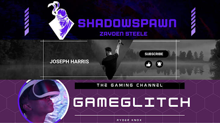 Cover image for YouTube Banner Designs