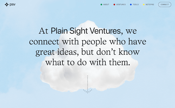 Cover image for Plain Sight Ventures branding & website