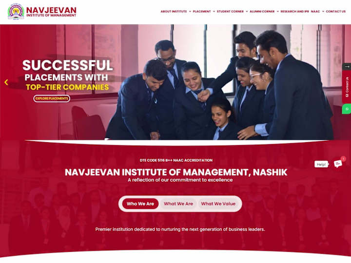 Cover image for Navjeevan MBA – Navjeevan Institute of Management, Nashik