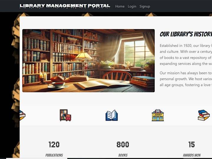 Cover image for AI Library Management System