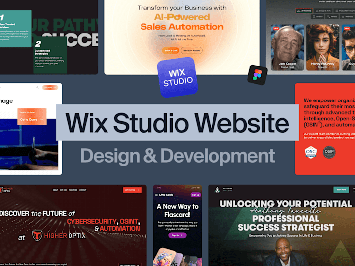 Cover image for Wix Studio Website - Design & Development