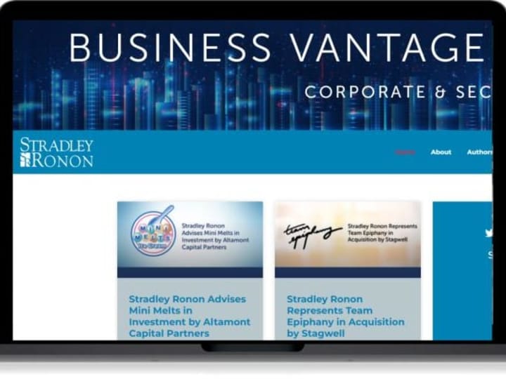 Cover image for Business Vantage Point - Philadelphia Legal Blog WordPress Site