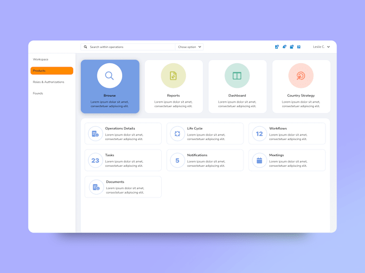 Cover image for Corporate administration tool