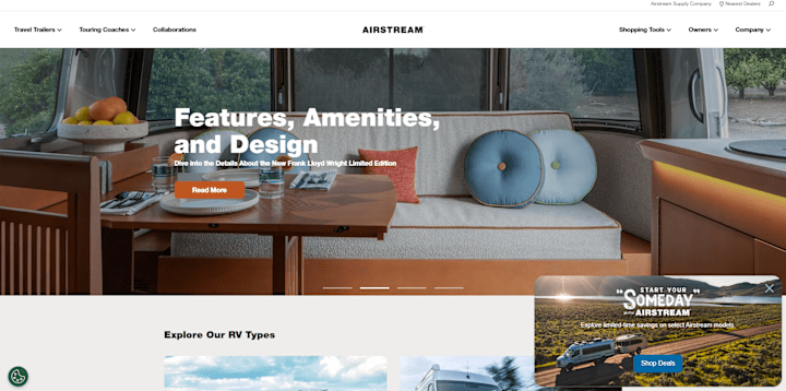 Cover image for Airstream WordPress Website Development