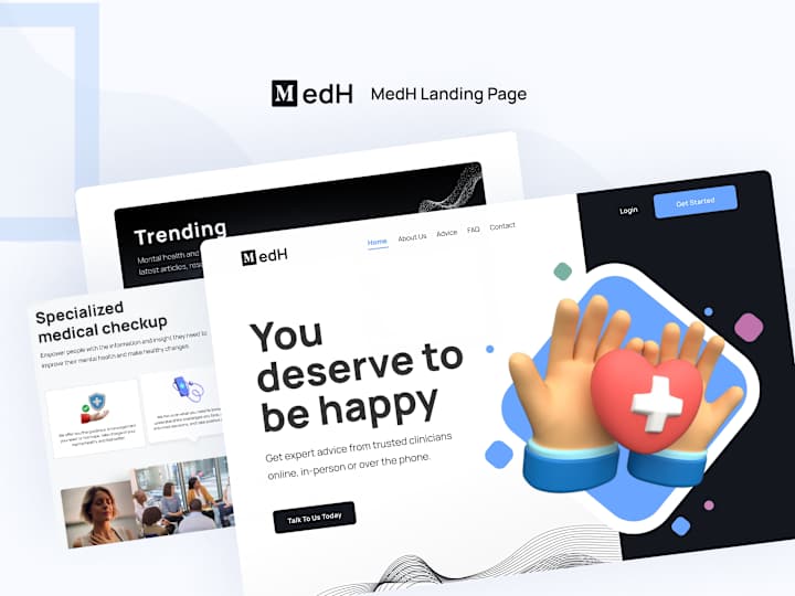 Cover image for MedH Landing Page