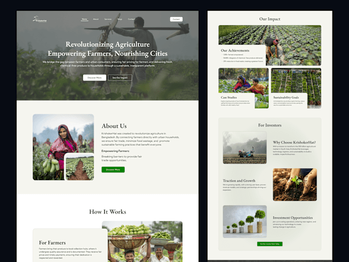 Cover image for AgriTech App and Website Design