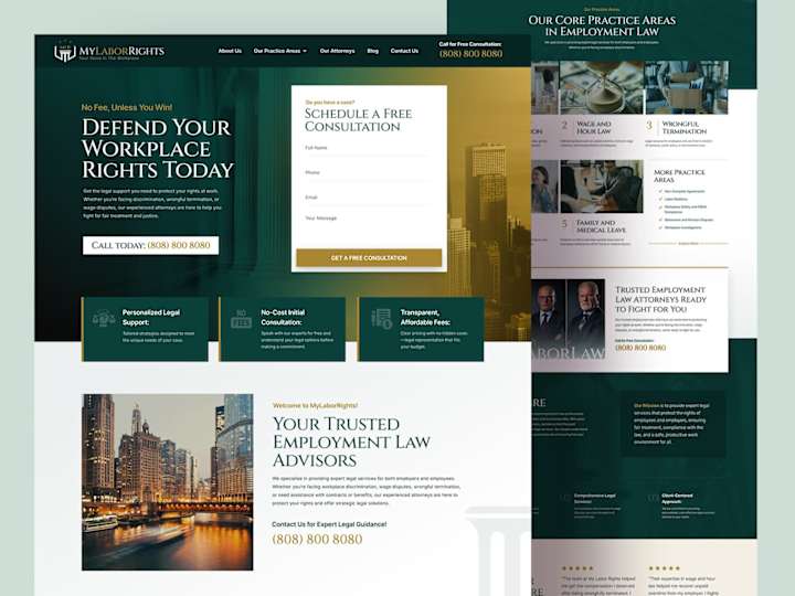 Cover image for Logo & Website Design for Law Firm