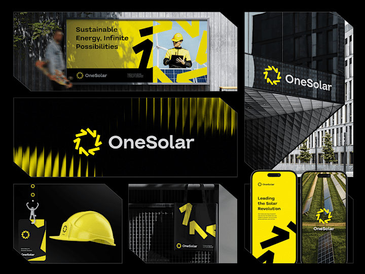 Cover image for OneSolar Brand Identity :: Behance