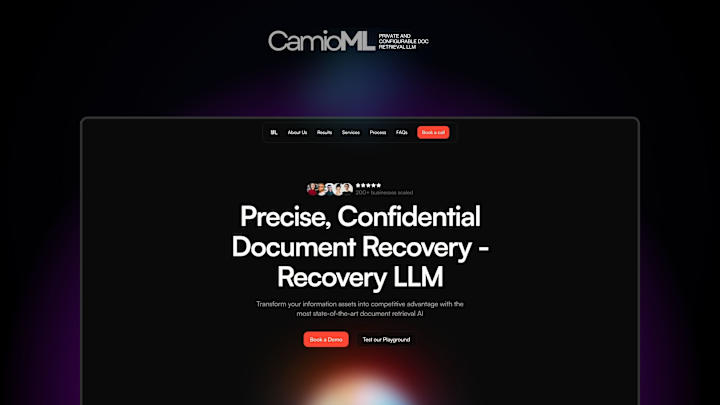 Cover image for CambioML | Design a Framer Showcase