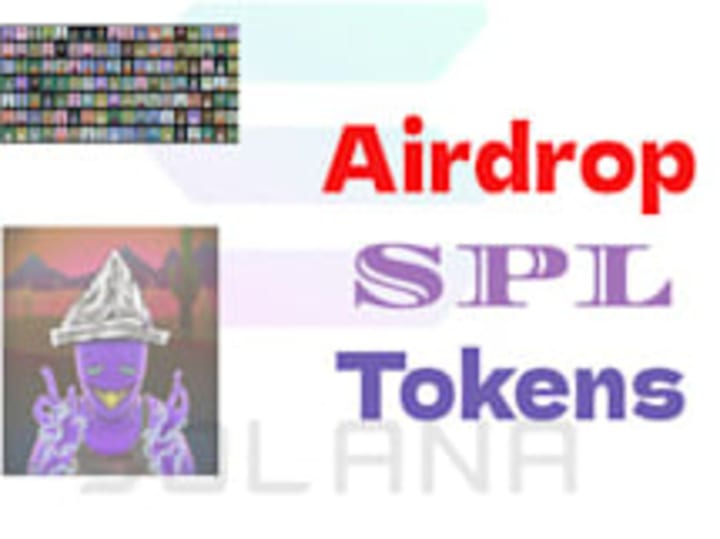 Cover image for Airdrop Tokens , NFTs to targeted Address on Solana Blockchain 