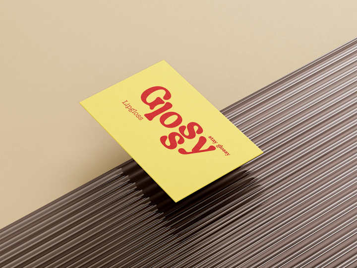 Cover image for Glossy makeup logo and business card