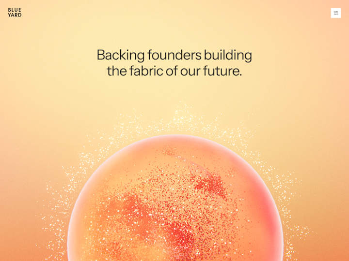 Cover image for BlueYard Venture Capital Firm Website Design