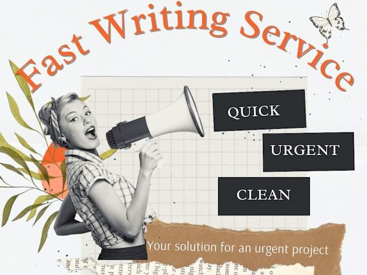 Cover image for Urgent Copywriting and Content Creation